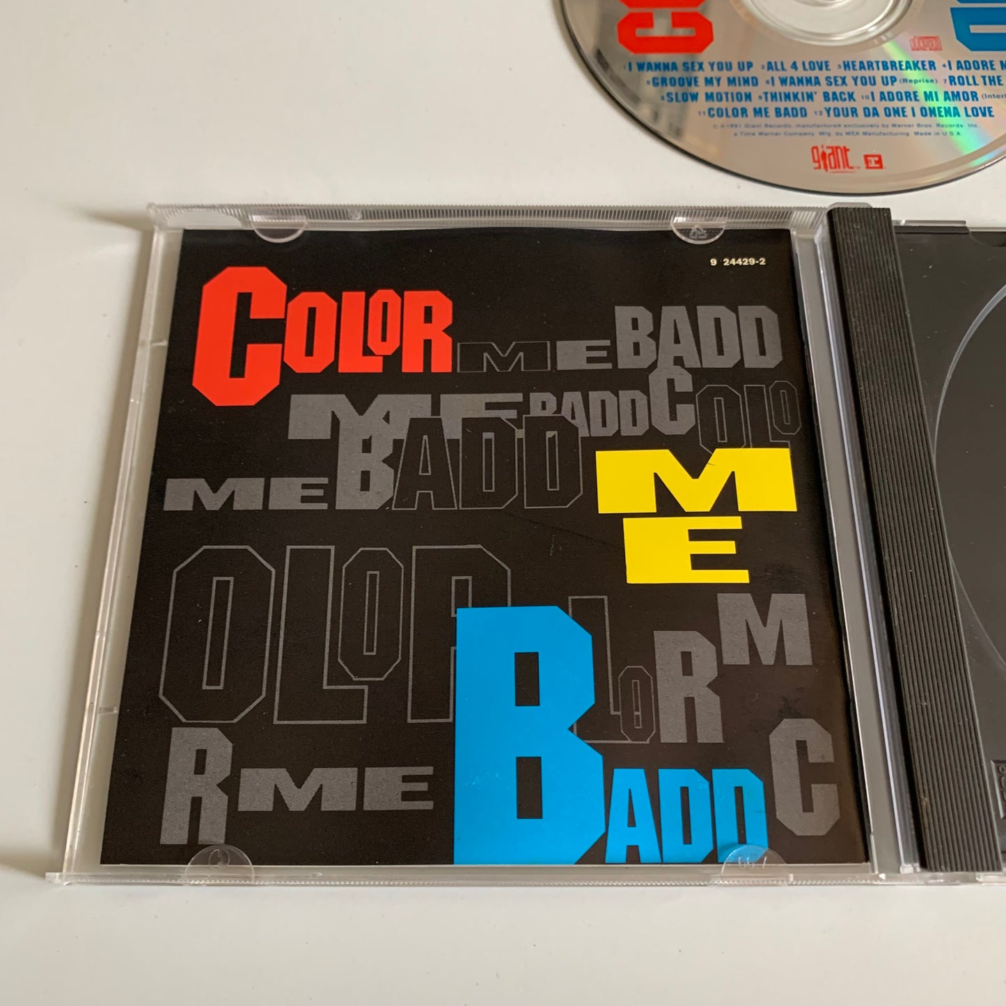 CD - Color Me Badd - C.M.B. - 1991 Occasion
