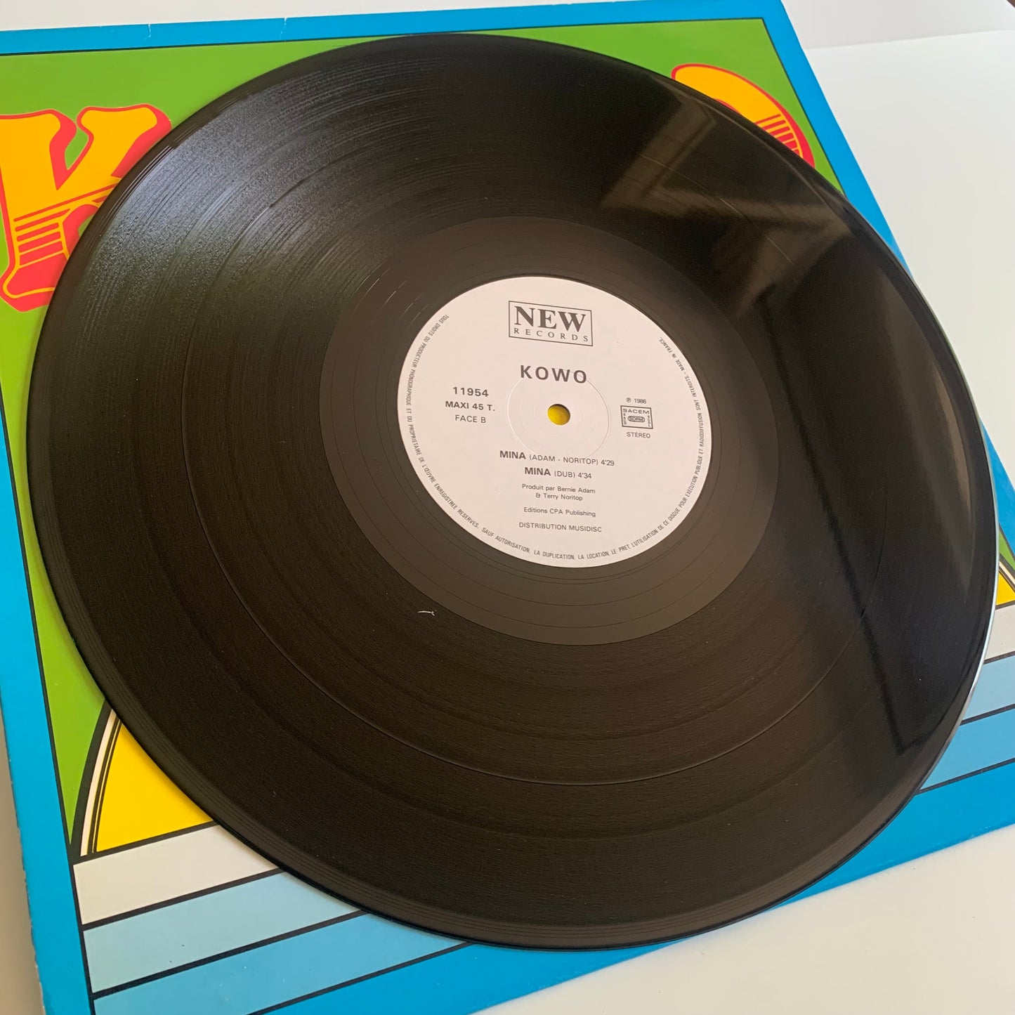 Kowo - I Was Born To Cry - Maxi 1986 Occasion