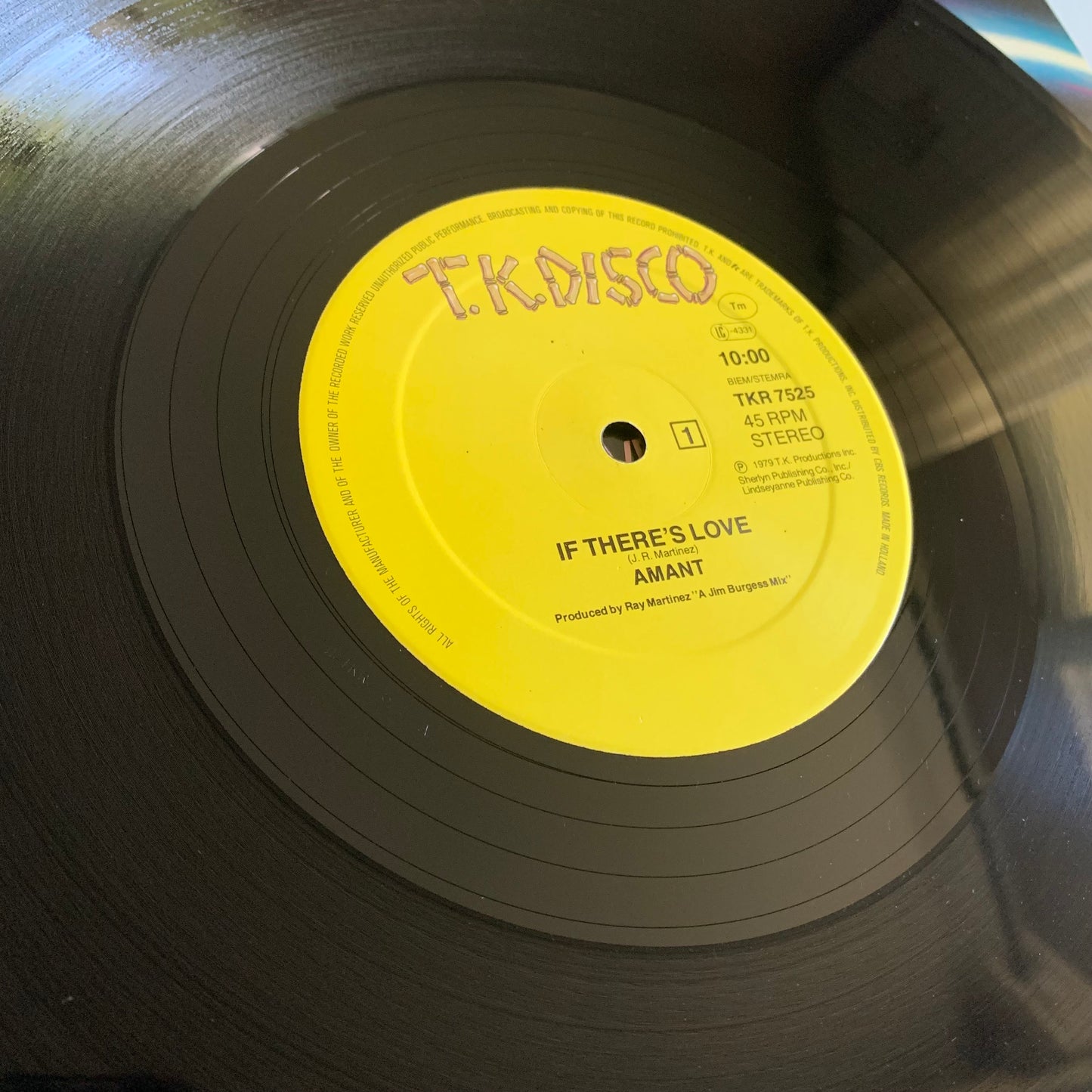 Amant - If There´s Love - Hazy Shades Of Love - Maxi Single 1979 Occasion