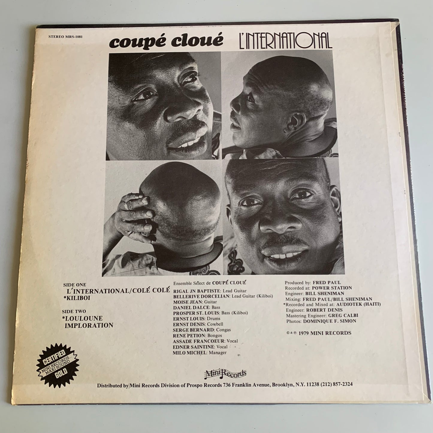 Coupé Cloué - The World Of Coupé Cloué (L'International) - LP 1979 Occasion
