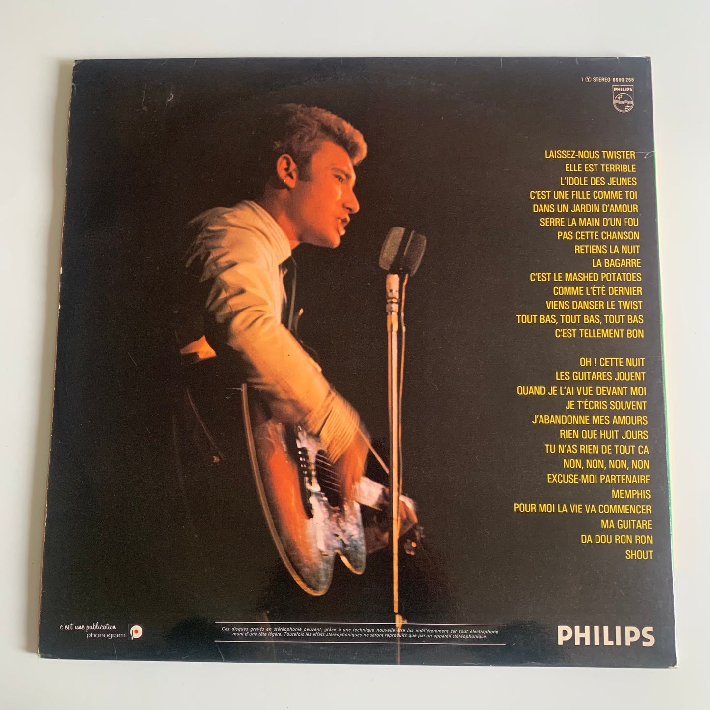 Johnny Hallyday - Olympia 1962 et 1964 - Double LP 1976 Occasion