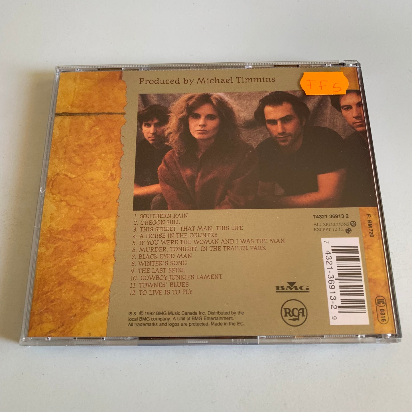 Cowboy Junkies - Black Eyed Man - Occasion