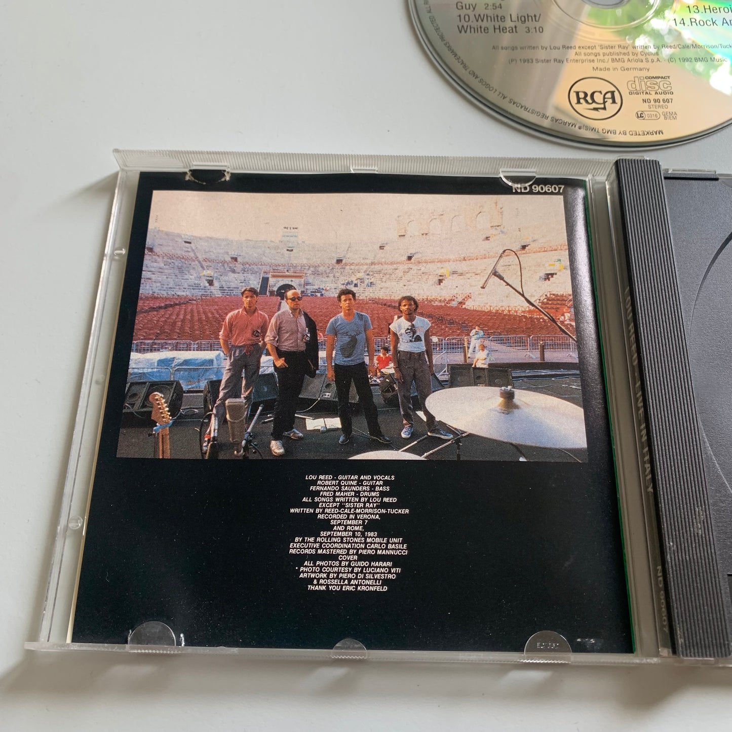 Lou Reed - Live In Italy - 1992 Occasion