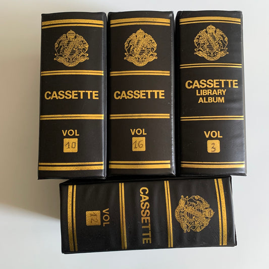 Lot 4 boîtes de rangement Cassette Audio (10x4=40) - Occasion