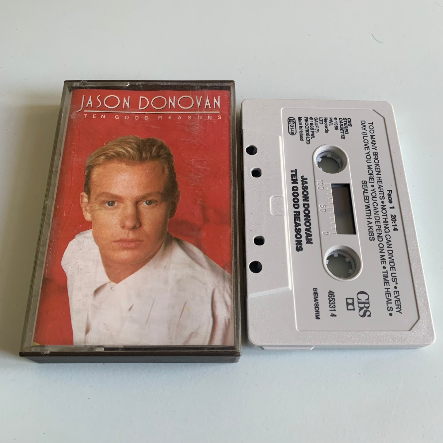 Jason Donovan - Ten Good Reasons 1989 Occasion