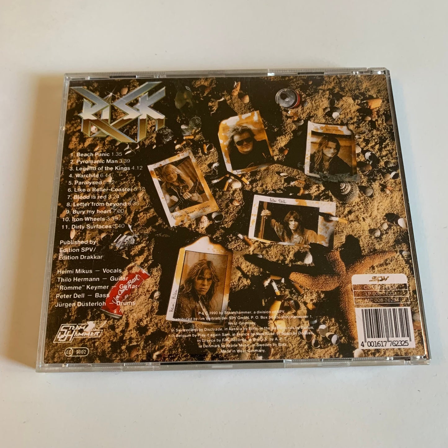 CD - Risk - Dirty Surfaces - 1990 Occasion