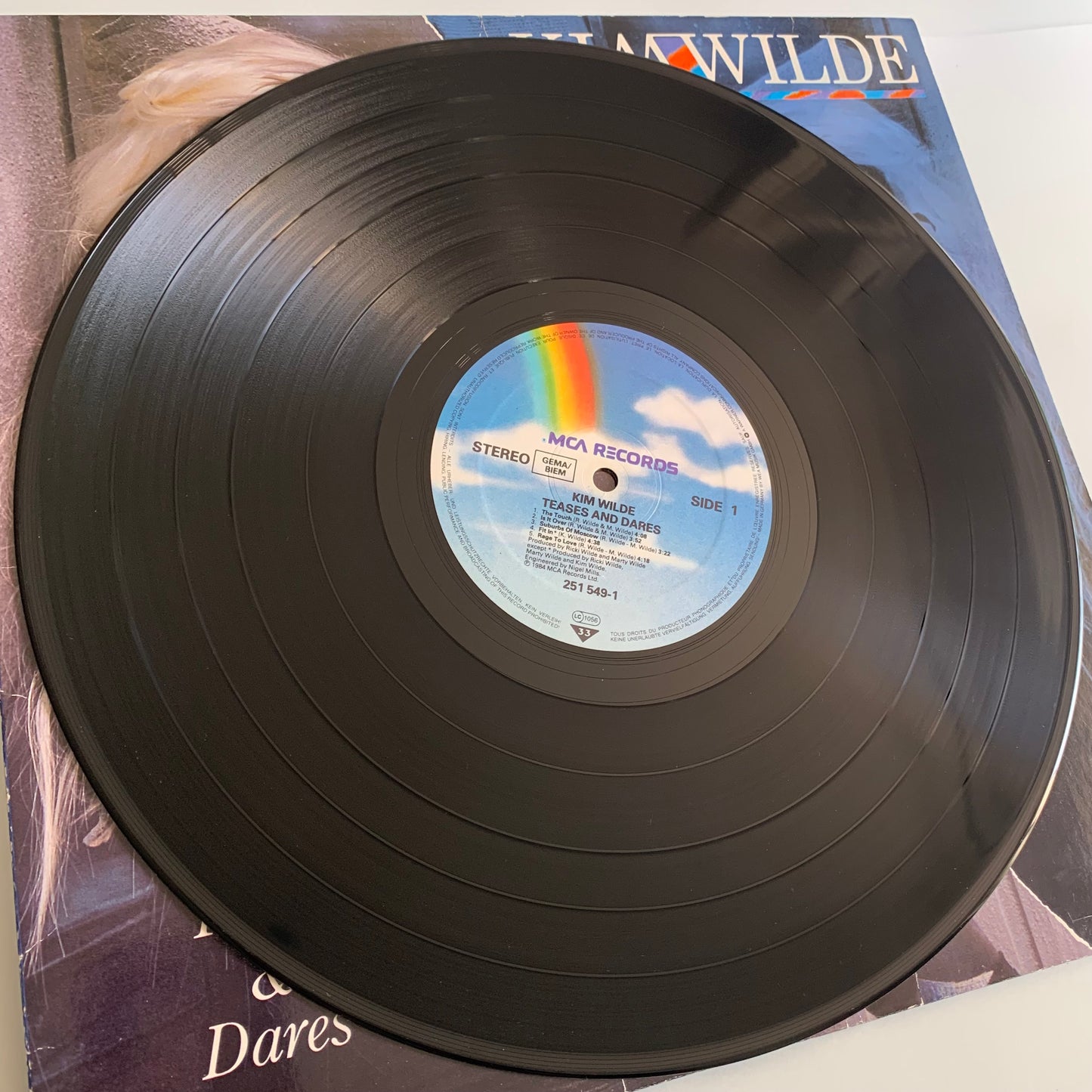Kim Wilde - Teases & Dares - LP 1984 Occasion