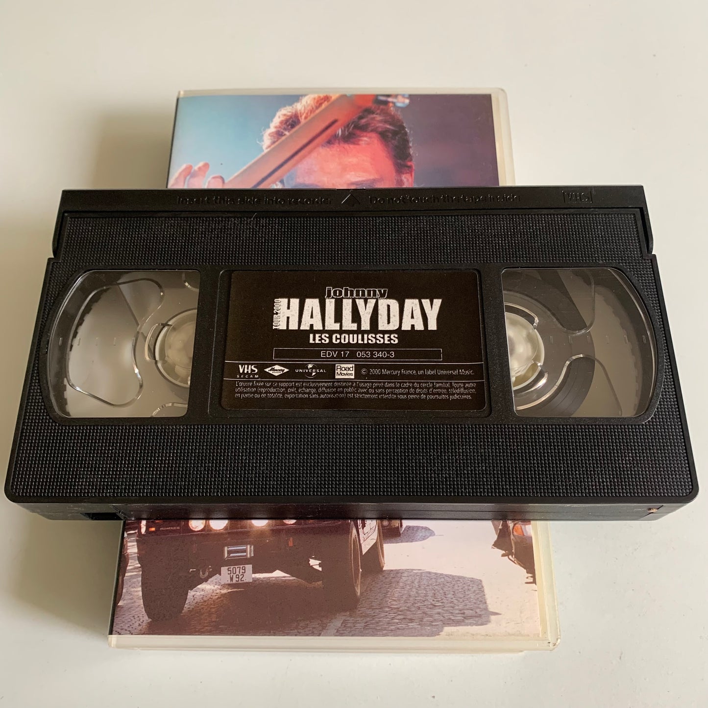 Johnny Hallyday - Tour 2000 les Coulisses - 2000 VHS Occasion