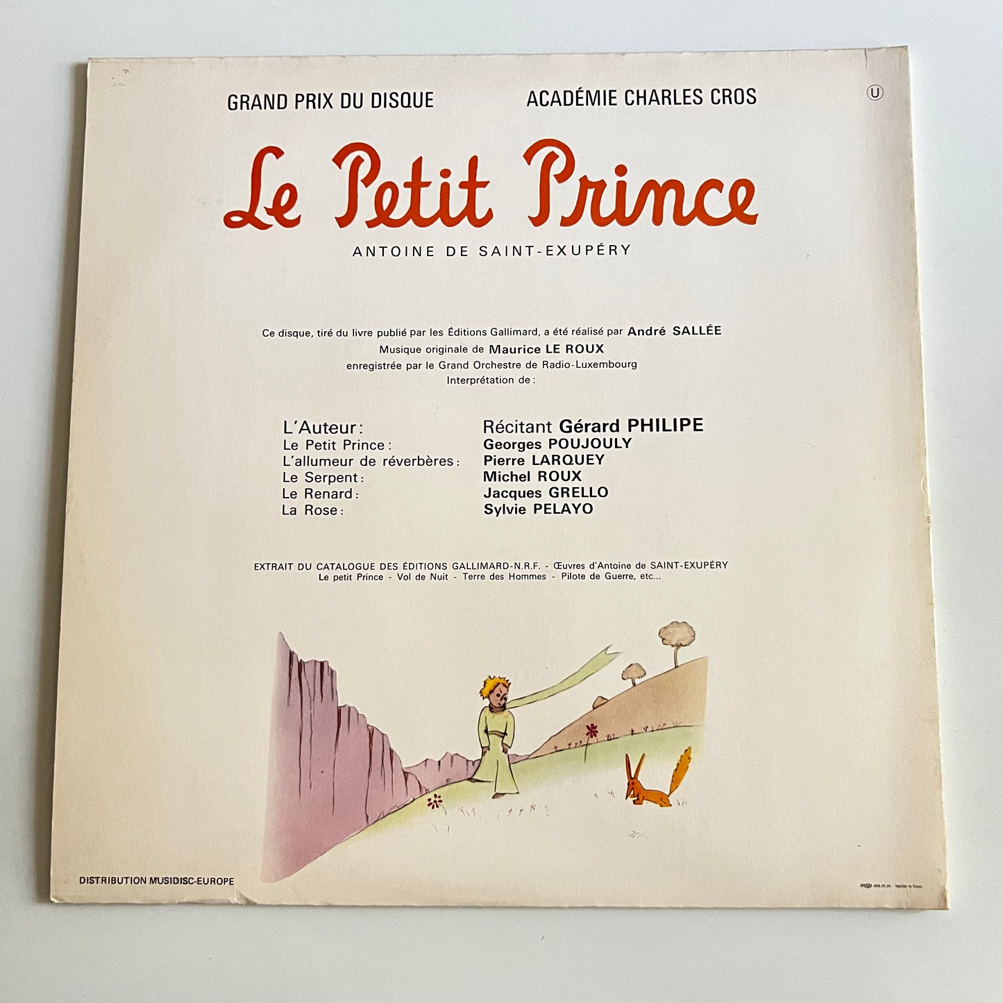 Antoine De Saint-Exupéry - Le Petit Prince - LP