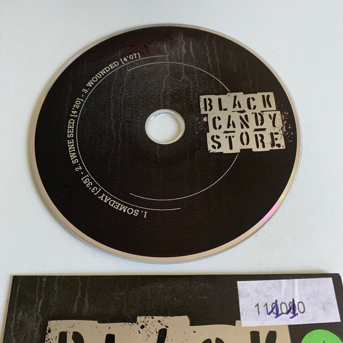 CD - Black Candy Store - Someday - Single Promo 2010 - Occasion