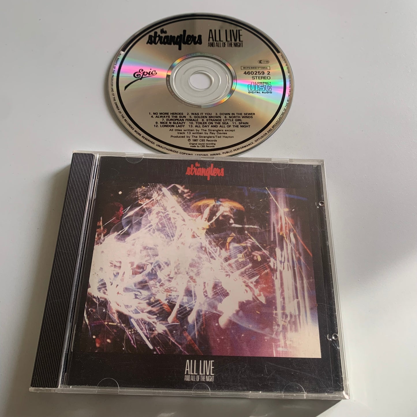 The Stranglers - All Live And All Of The Night - 1988 Occasion