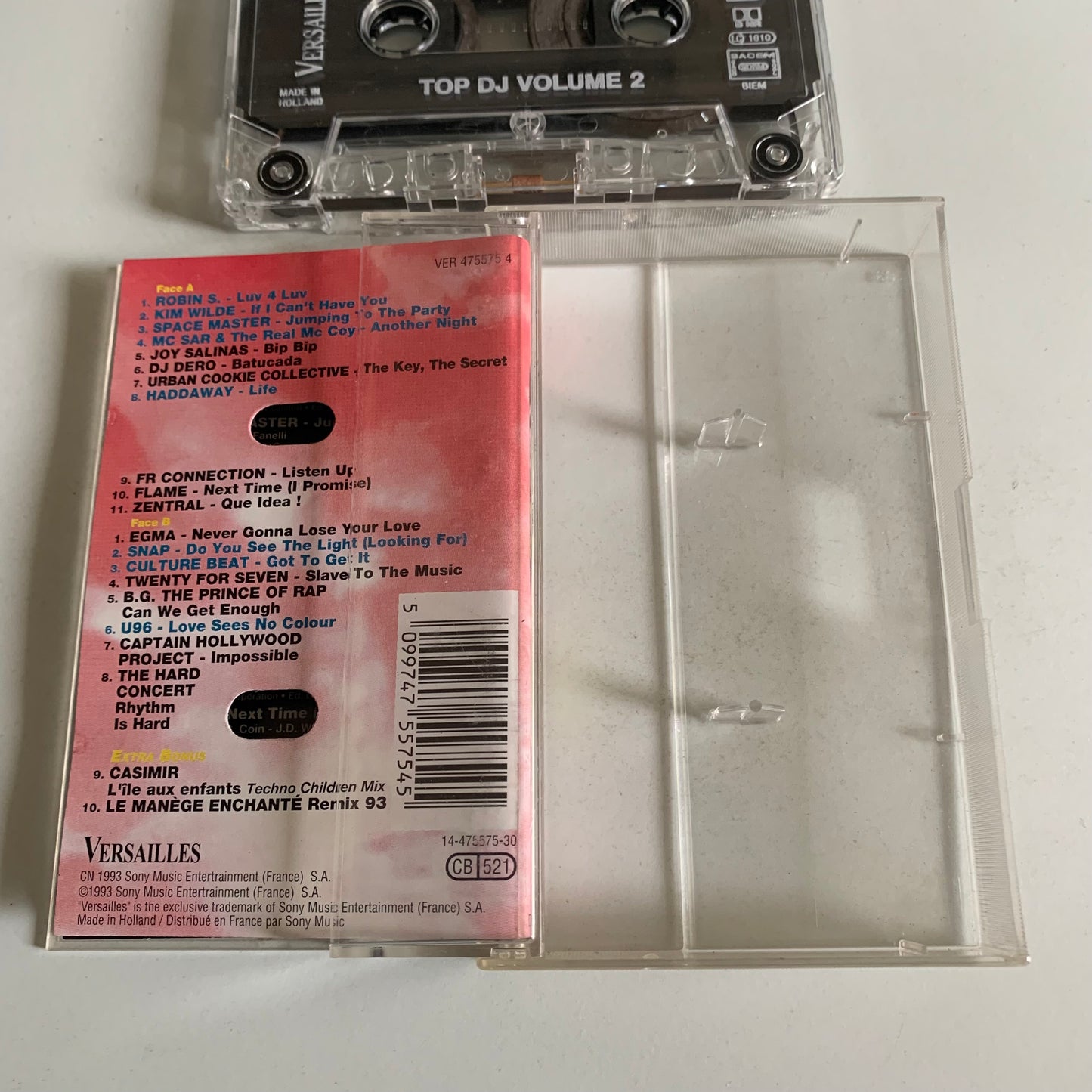 Variétés Compilation - Top DJ Volume 2 - 1993 Occasion