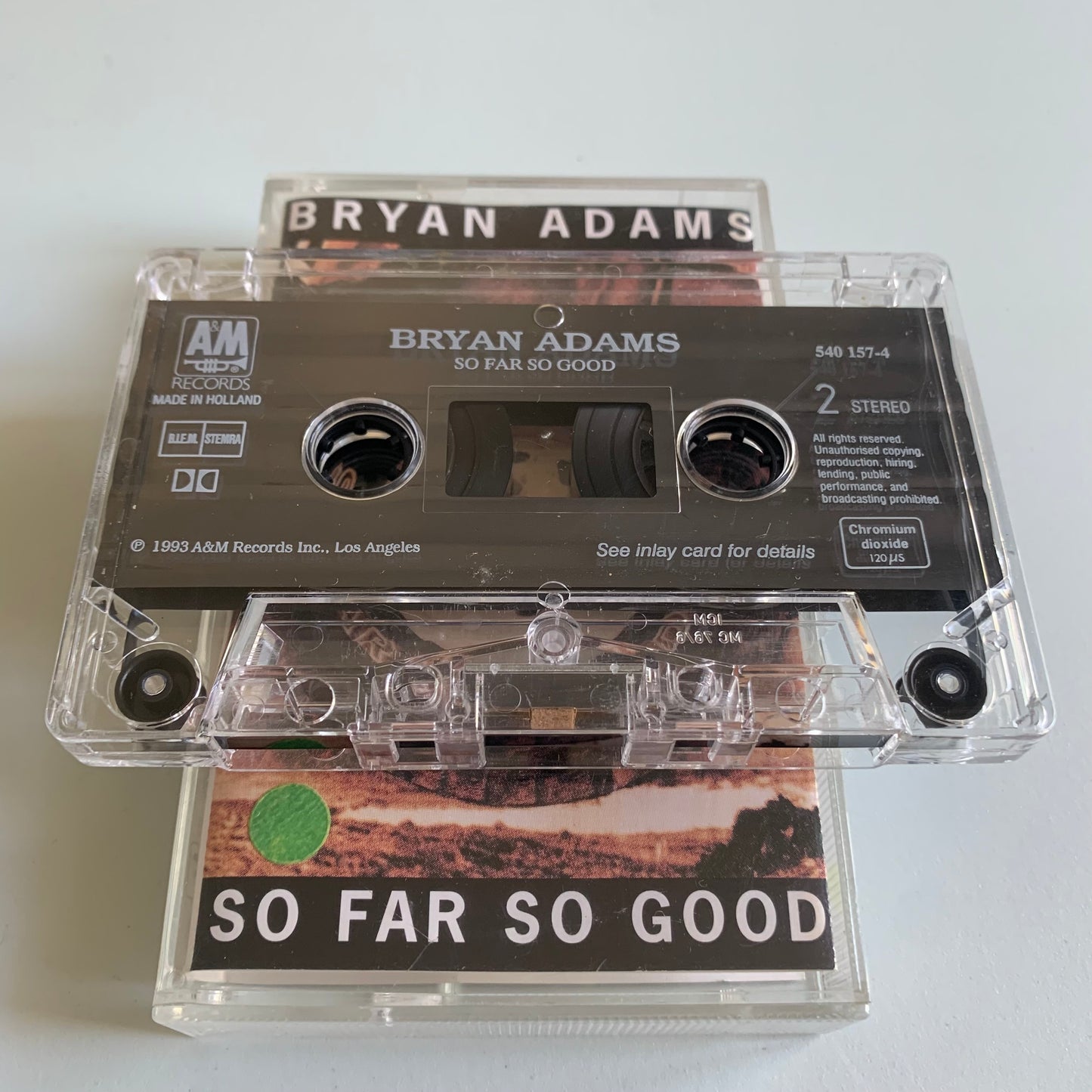 Bryan Adams - So Far So Good 1993 Occasion