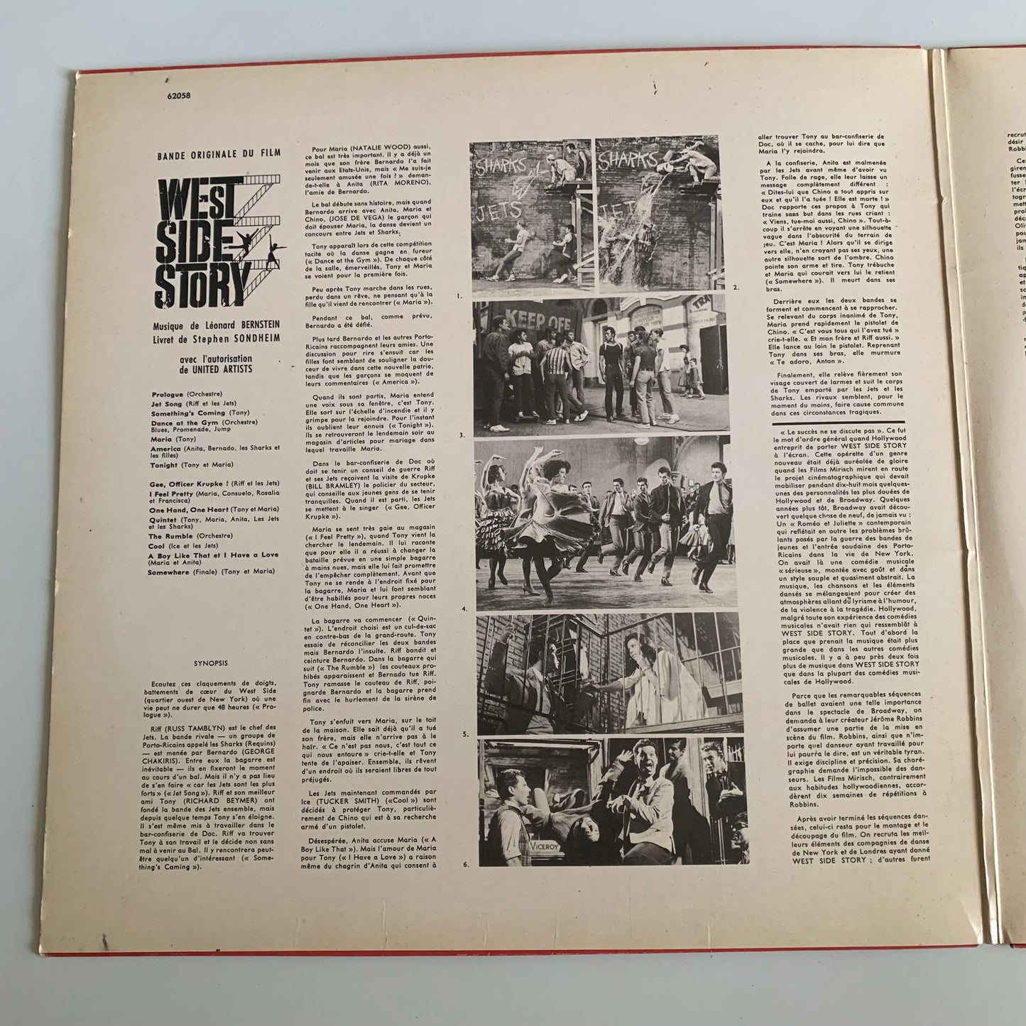 West Side Story - Bande Originale Du Film - LP Occasion