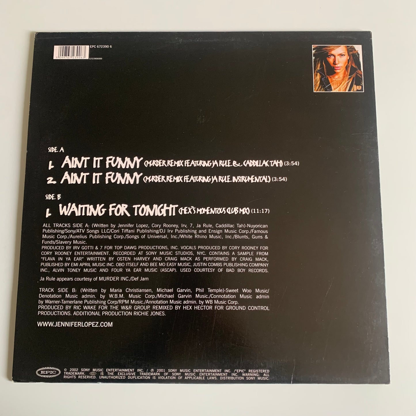 Jennifer Lopez - Ain't It Funny - 2002 Single Occasion