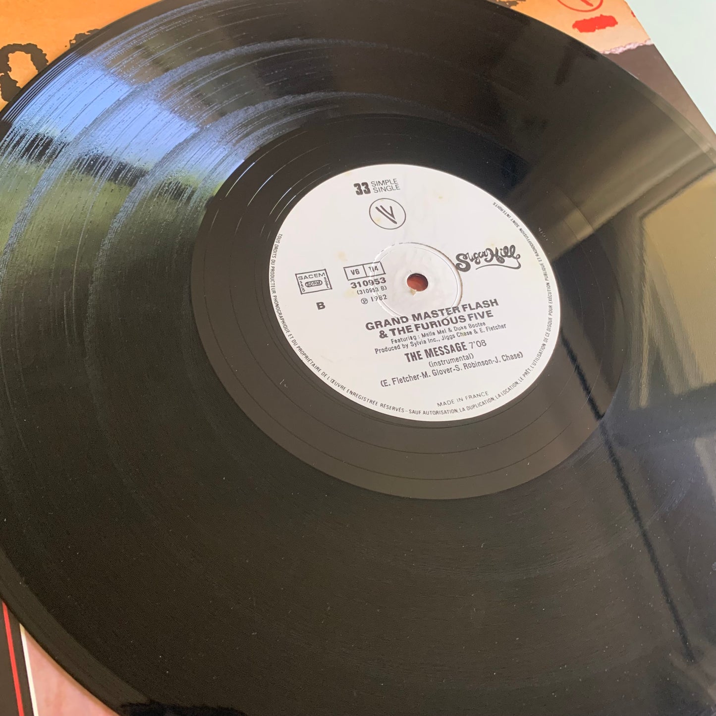 Grandmaster Flash & The Furious Five - The Message - Single 1982 Occasion