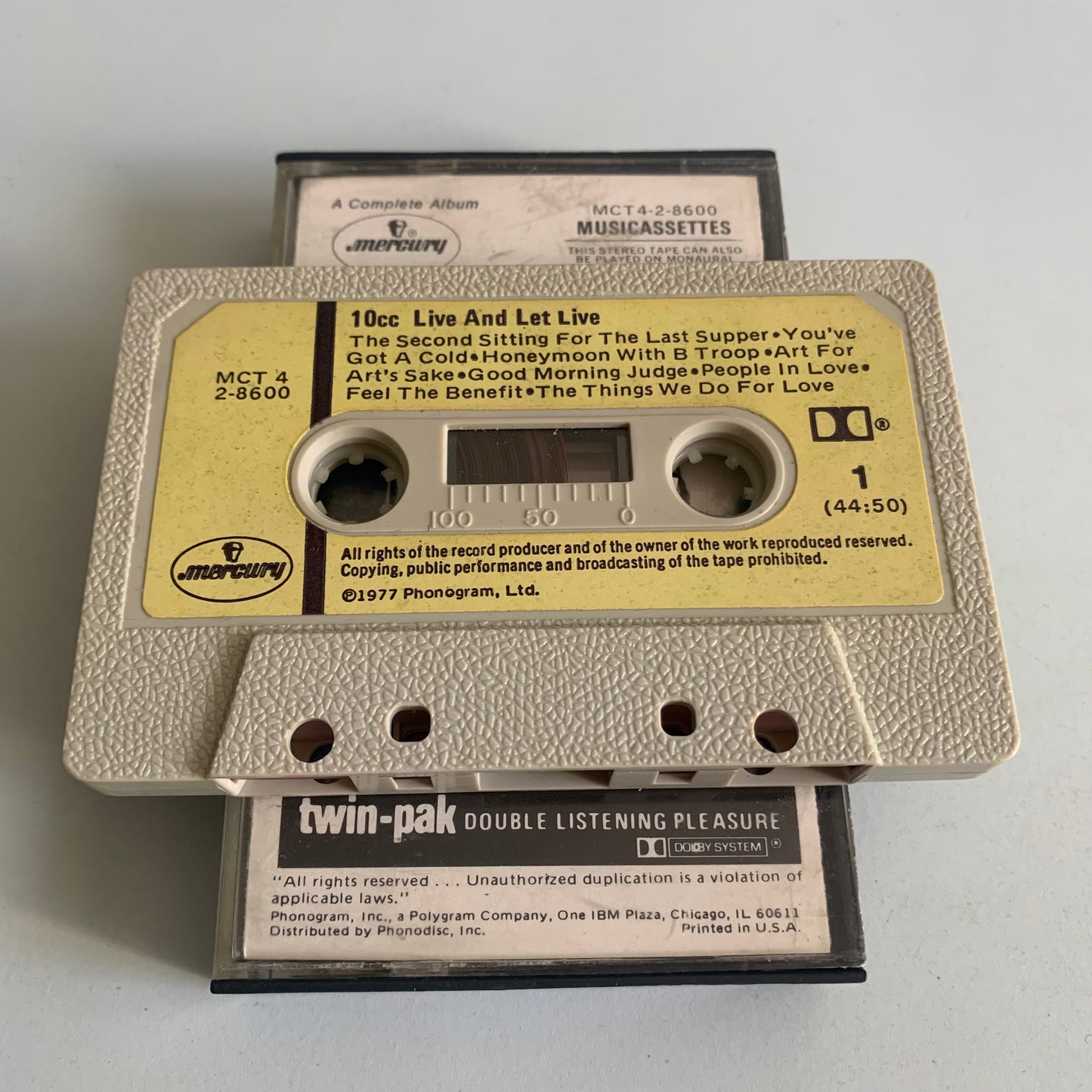 10cc - Live And Let Live - 1977 Occasion