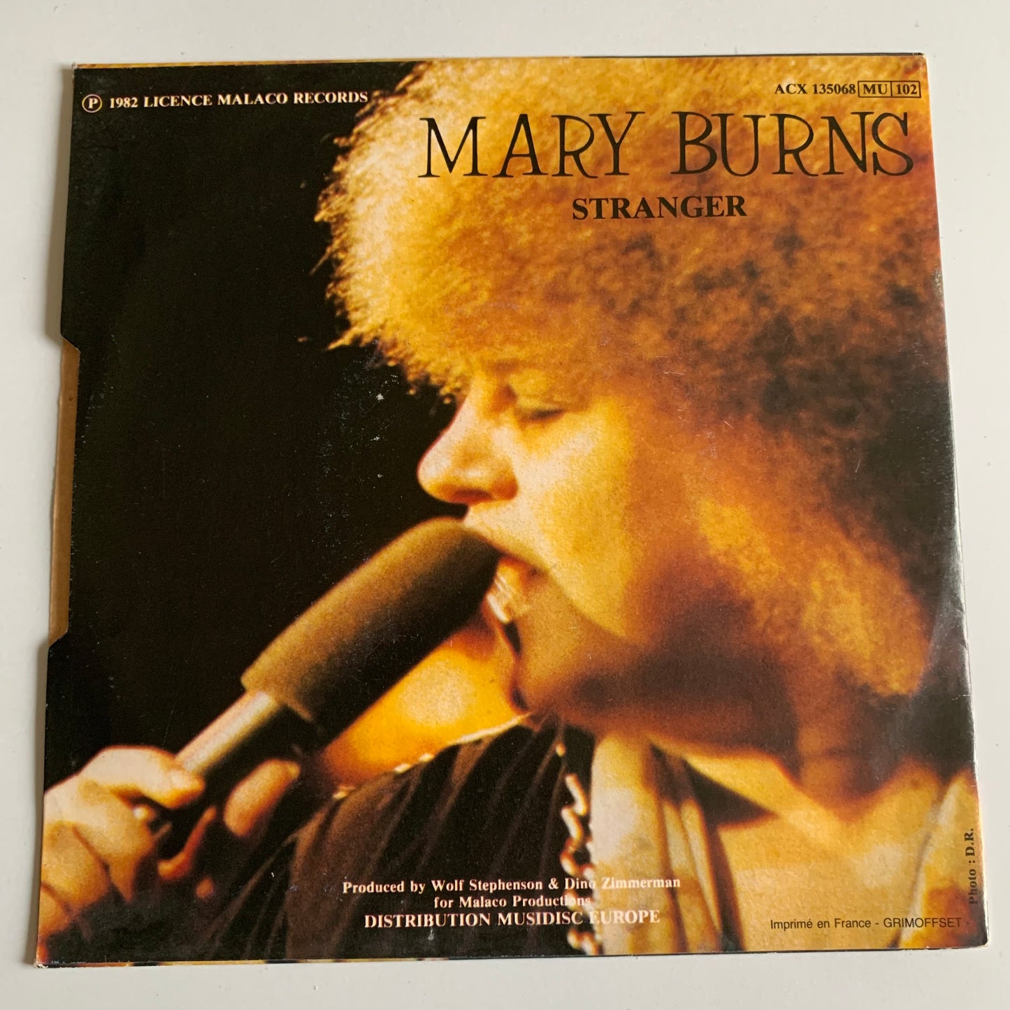 Mary Burns - Why Don't You Spend The Night - Single 1982 Occasion