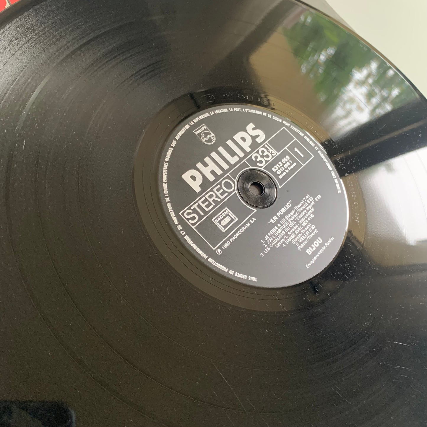 Bijou - En Public - LP 1980 Occasion