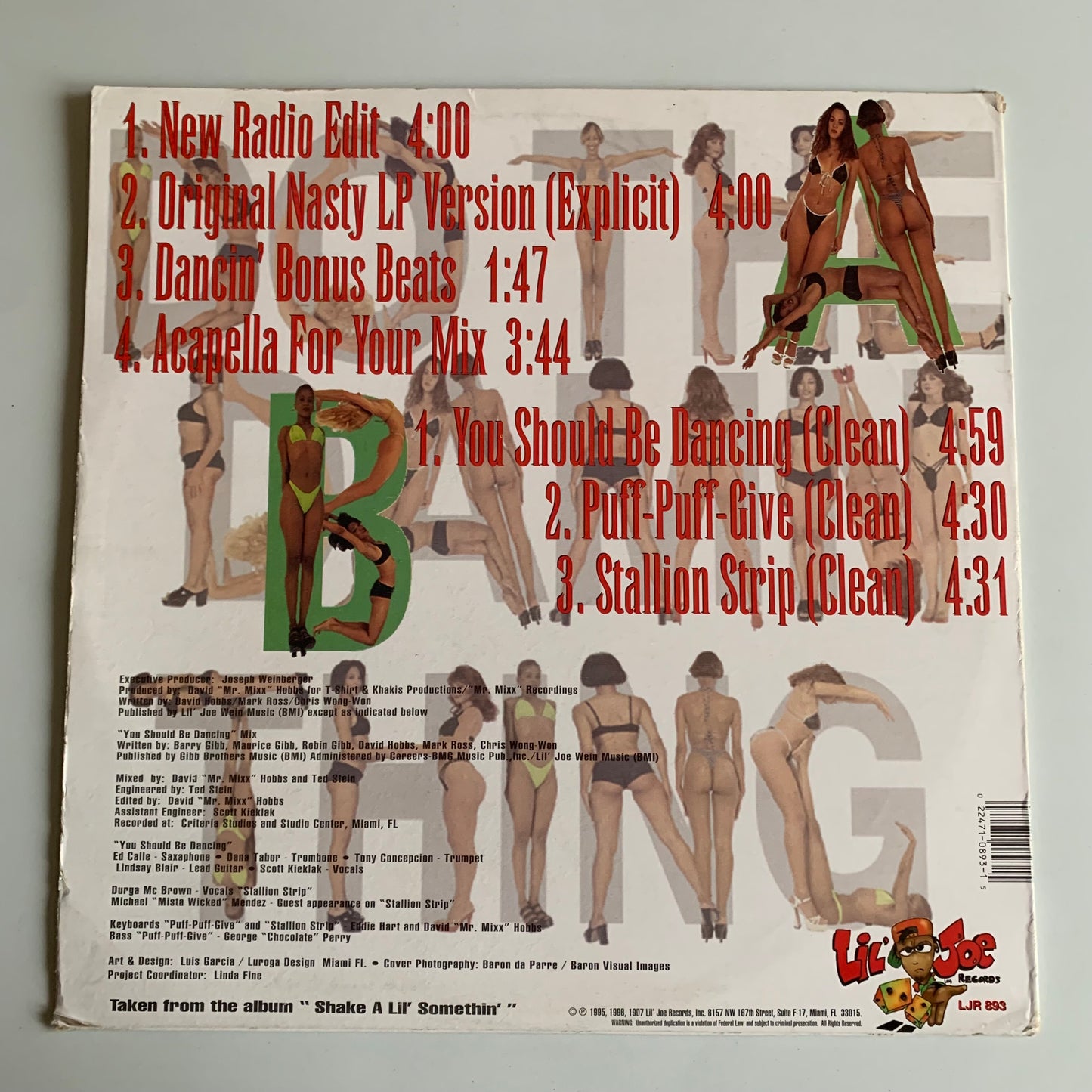 The 2 Live Crew - Do The Damn Thing - Single 1997