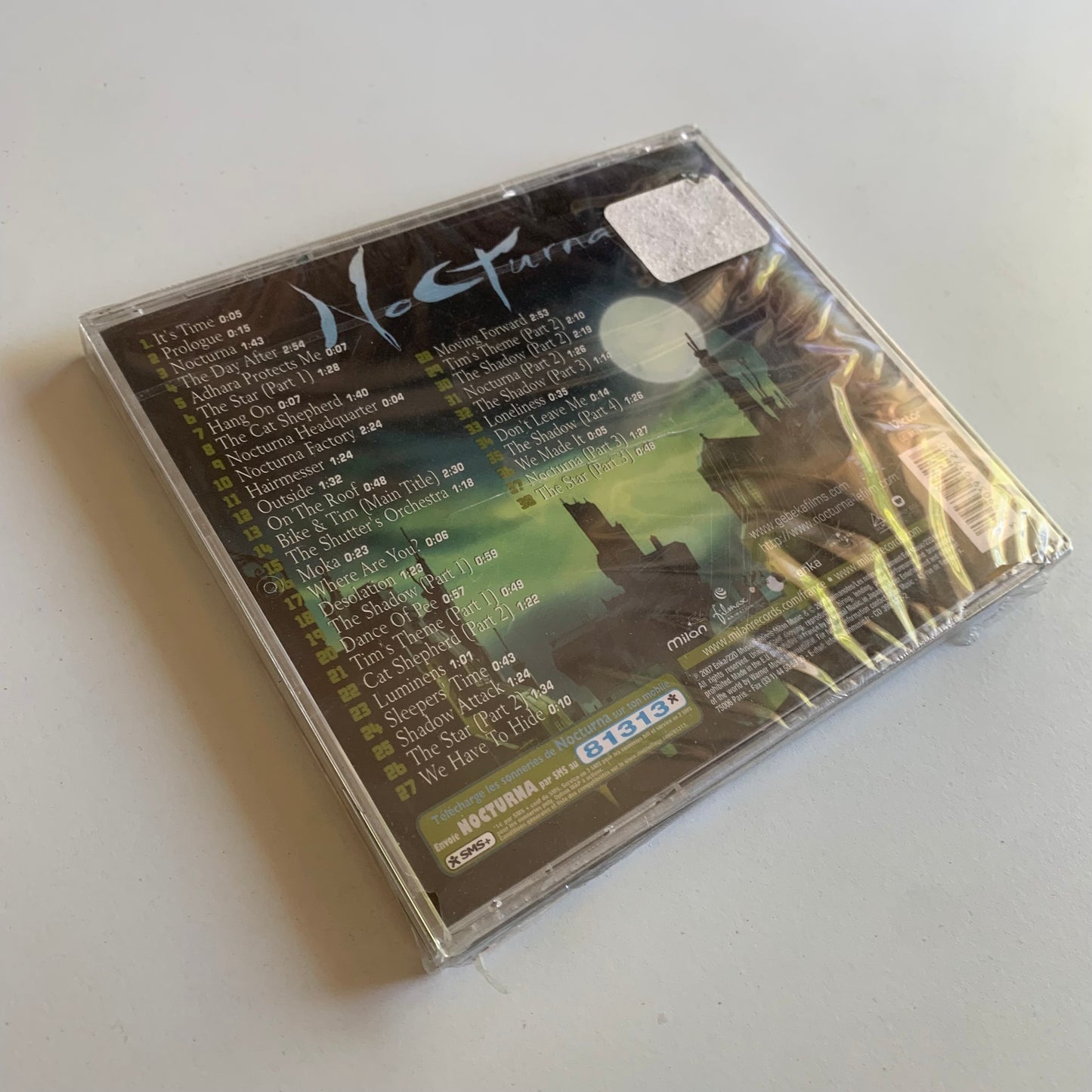 Nicolas Errèra - Nocturna La Nuit Magique - BO Film - 2007 Neuf sous Blister