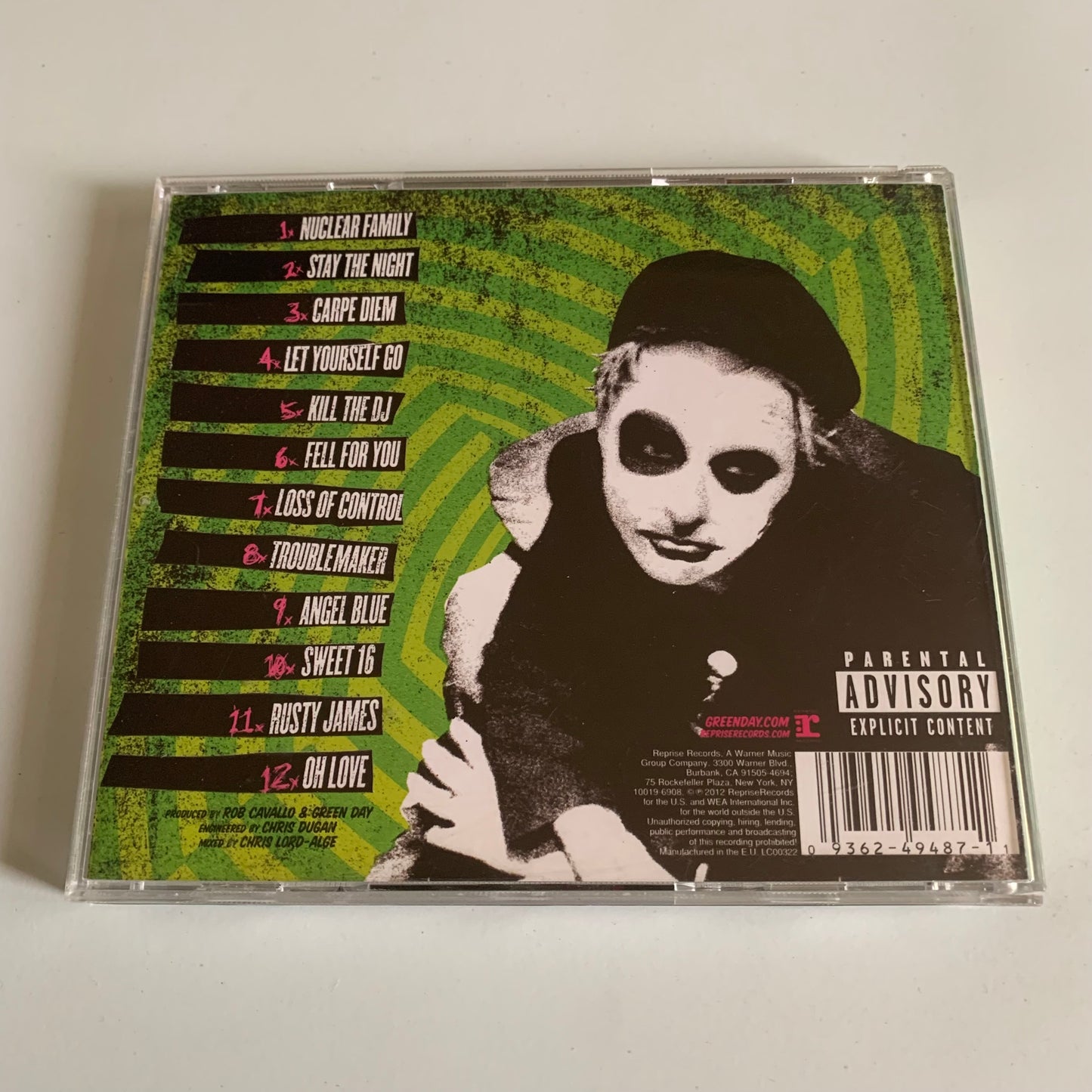 CD - Green Day - ¡Uno! - 2012 Occasion