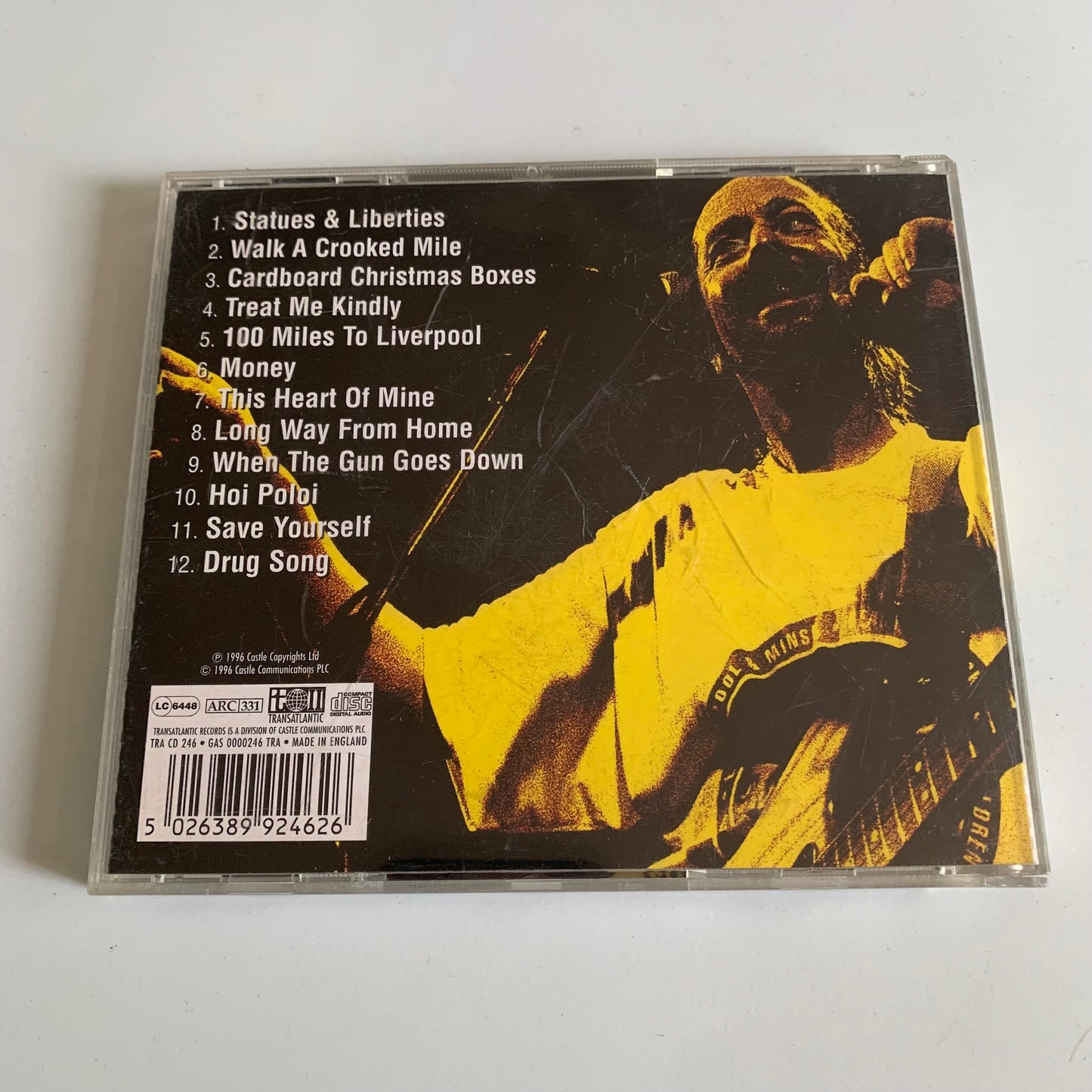 CD - Alan Hull - Statues & Liberties - 1996 Occasion