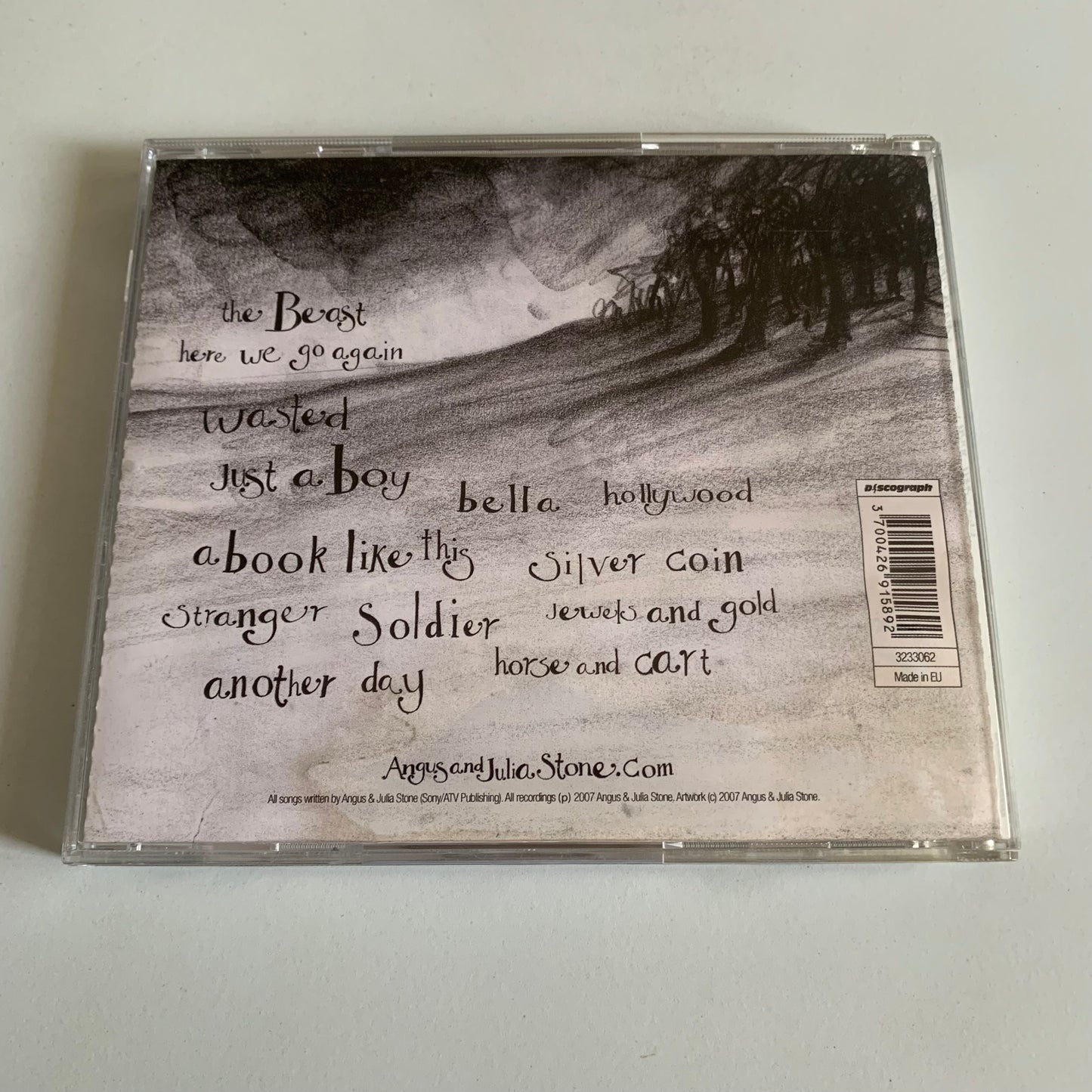 CD - Angus And Julia Stone - A Book Like This - 2007 Occasion