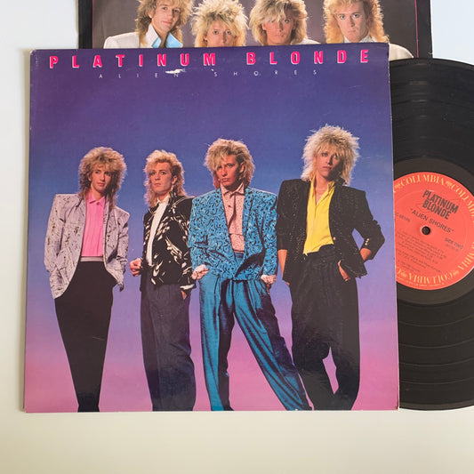 Platinum Blonde - Alien Shores - LP 1985 Occasion