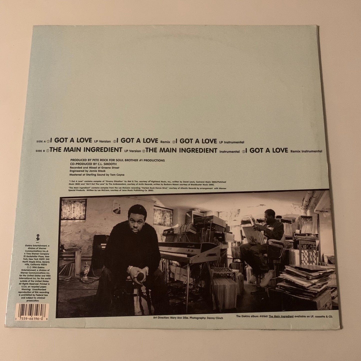 Vinyle - Pete Rock & C.L. Smooth - I Got A Love - Single 1994