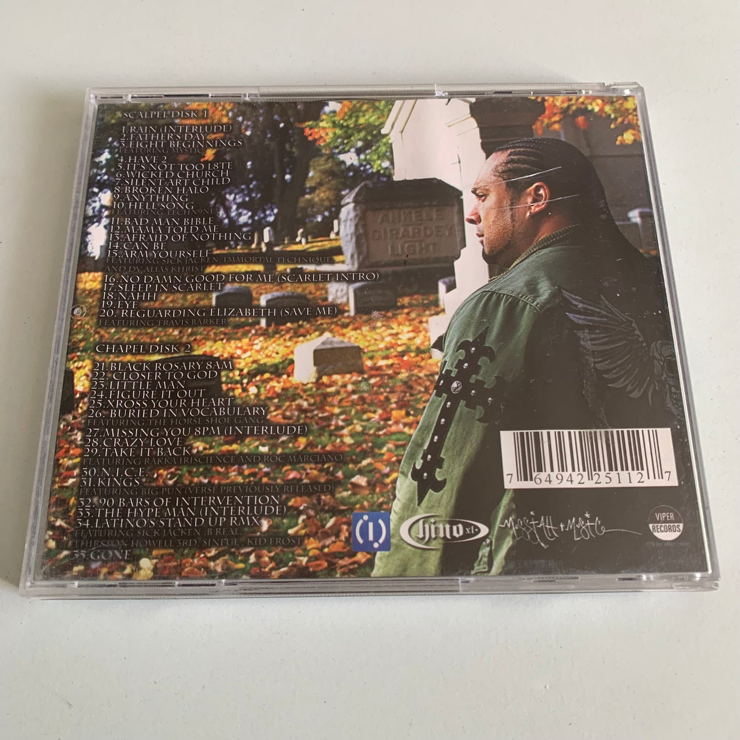 Chino XL - RICANstruction "The Black Rosary" - 2012 Occasion