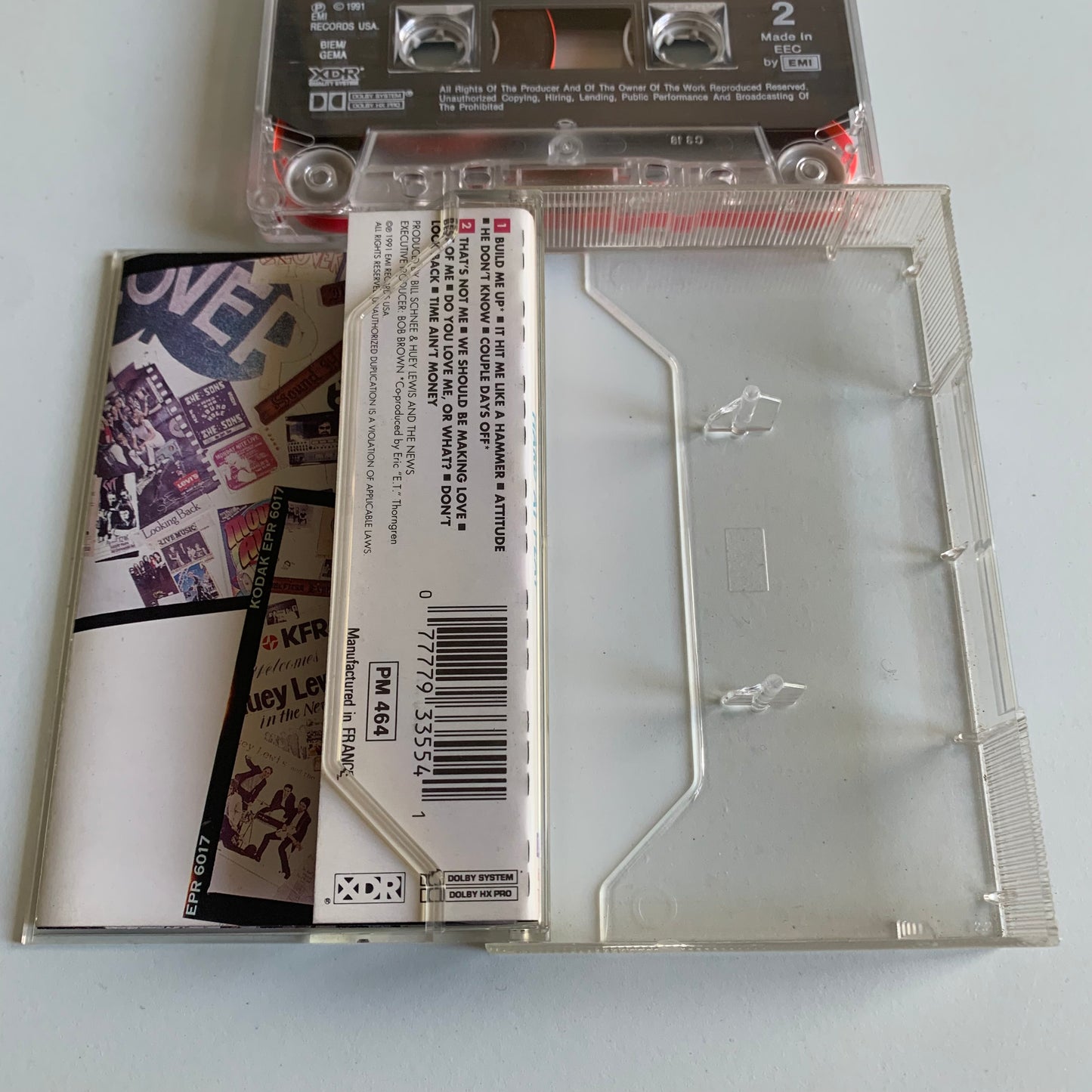 Huey Lewis And The News - Hard At Play 1991 Occasion