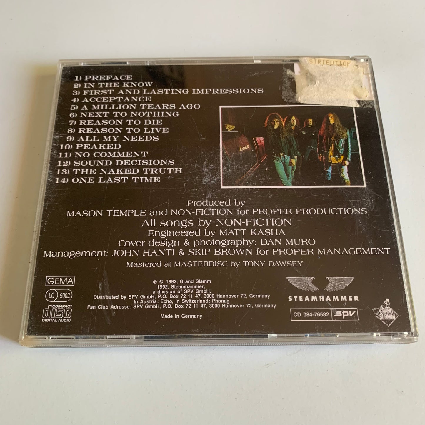 Non-Fiction - In The Know - 1992 Occasion