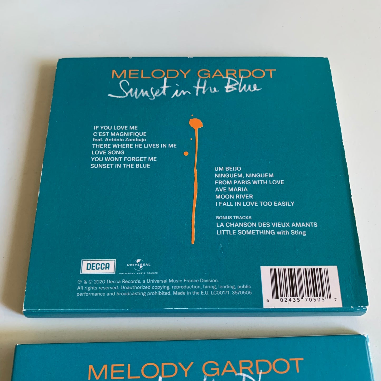 CD - Melody Gardot - Sunset In The Blue - 2021 Occasion