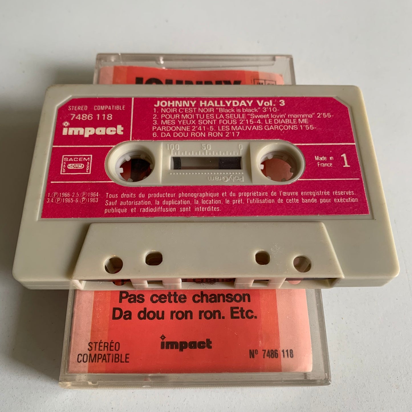 Johnny Hallyday - Volume 3 - 1980 Occasion