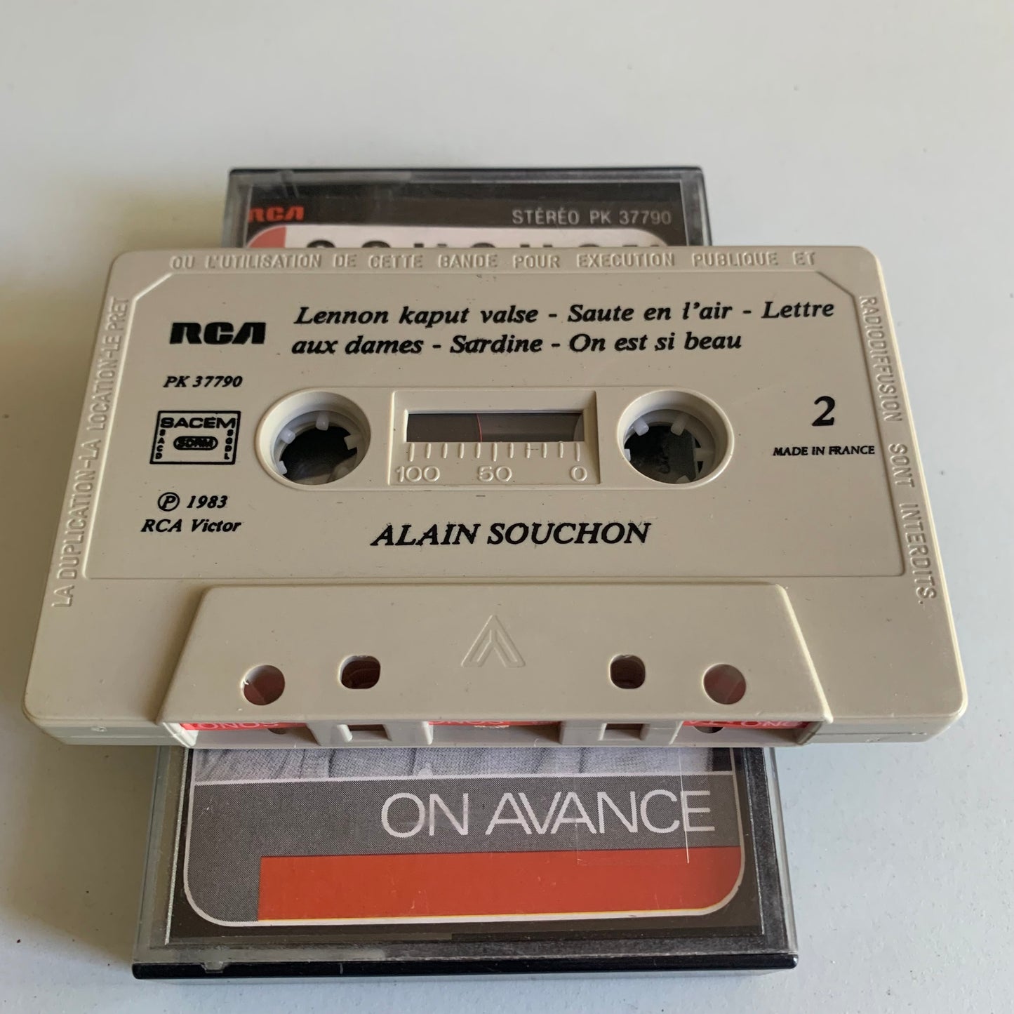 Alain Souchon - On Avance - 1983 Occasion