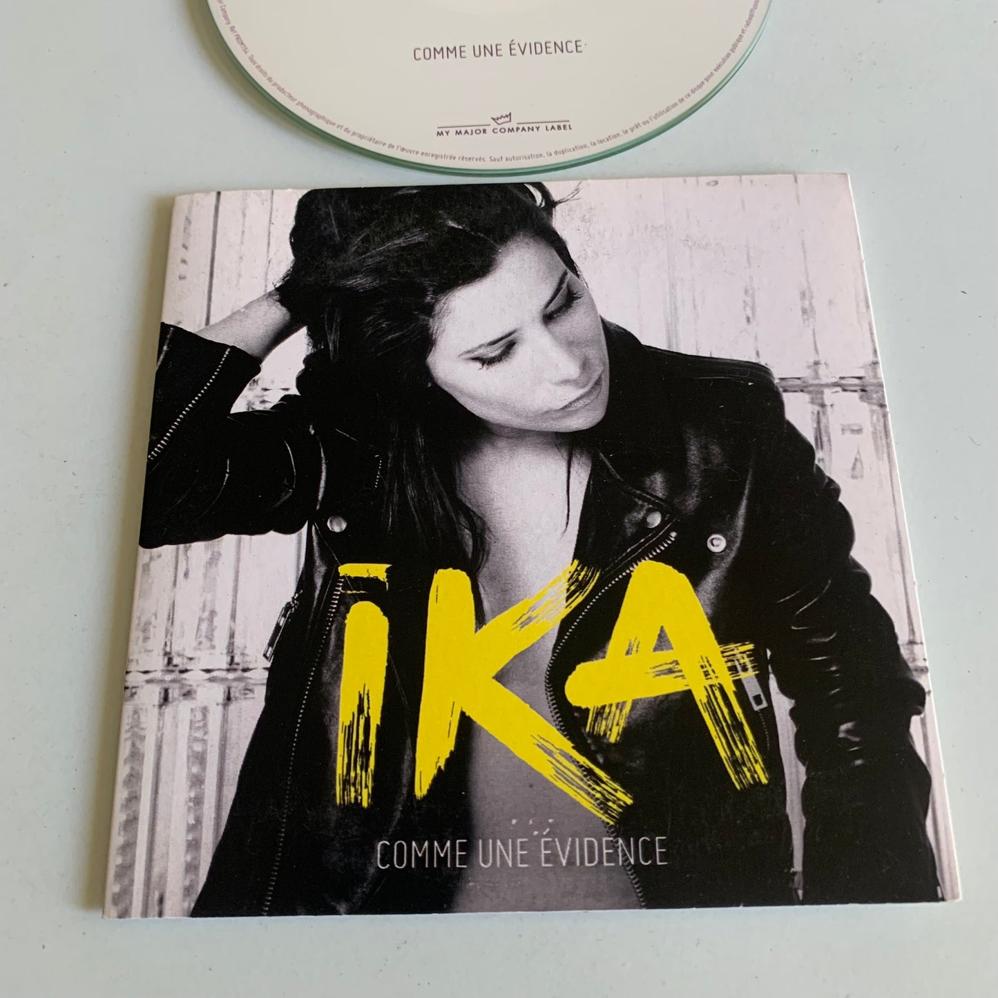 CD - Ika - Comme une Évidence - Single Promo 2014 - Occasion