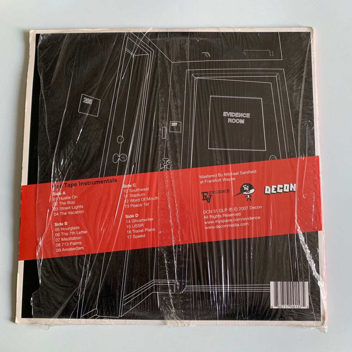 Evidence - Red Tape Instrumentals - Double LP 2007 Occasion