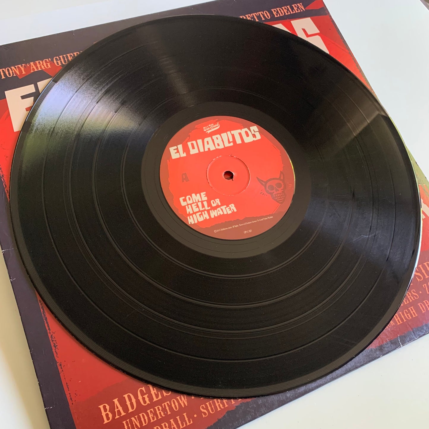 El Diablitos - Come Hell Or High Water - LP Album 2015 Occasion