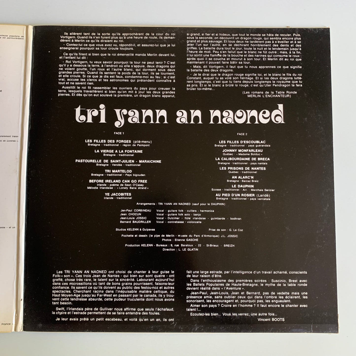 Tri Yann An Naoned - Tri Yann An Naoned - LP Album 1972 Occasion