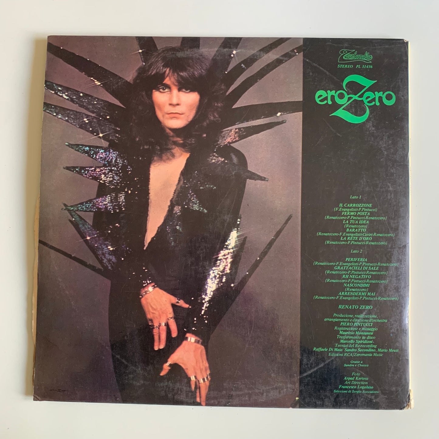Renato Zero - EroZero - LP 1979