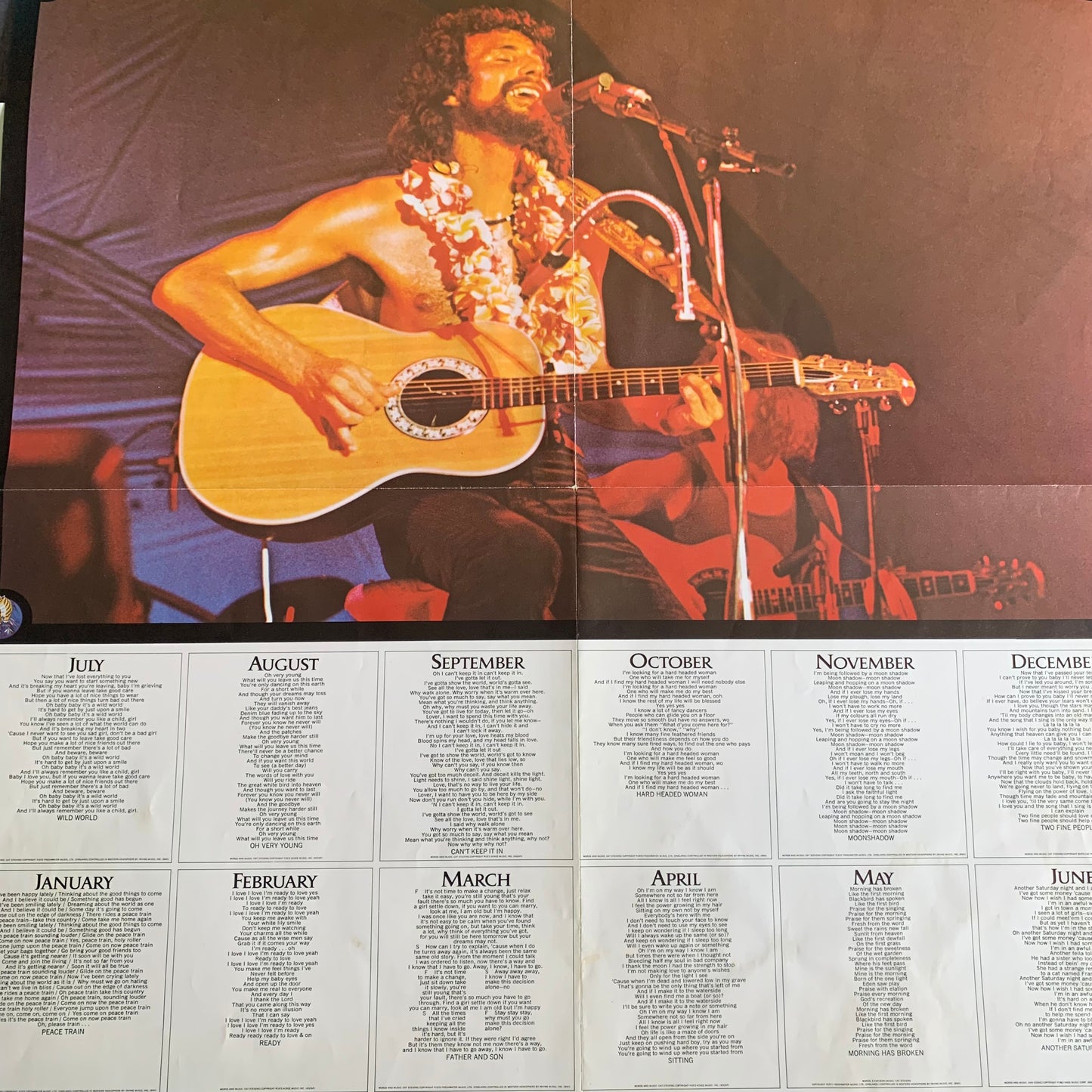 Cat Stevens - Greatest Hits - + Poster 1975 Occasion