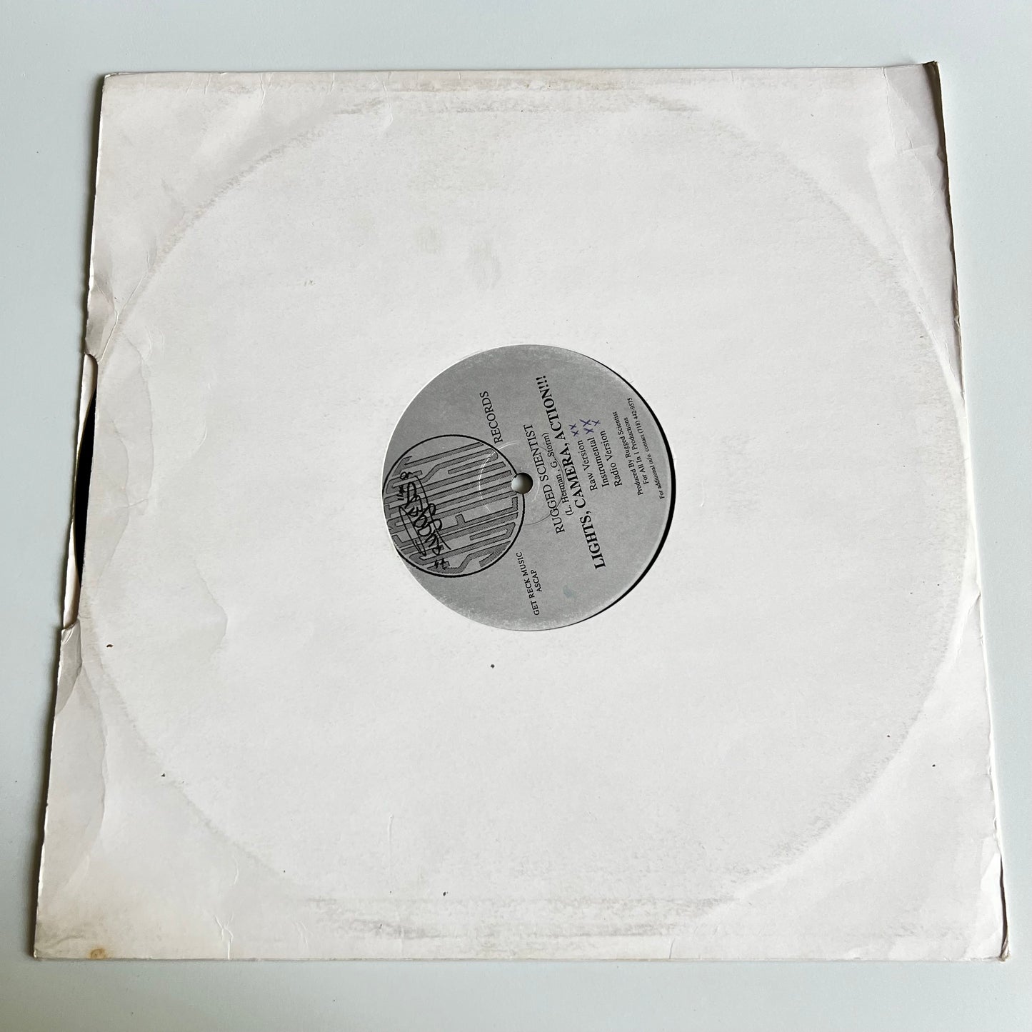 Rugged Scientist - Lights, Camera, Action - Single 1996