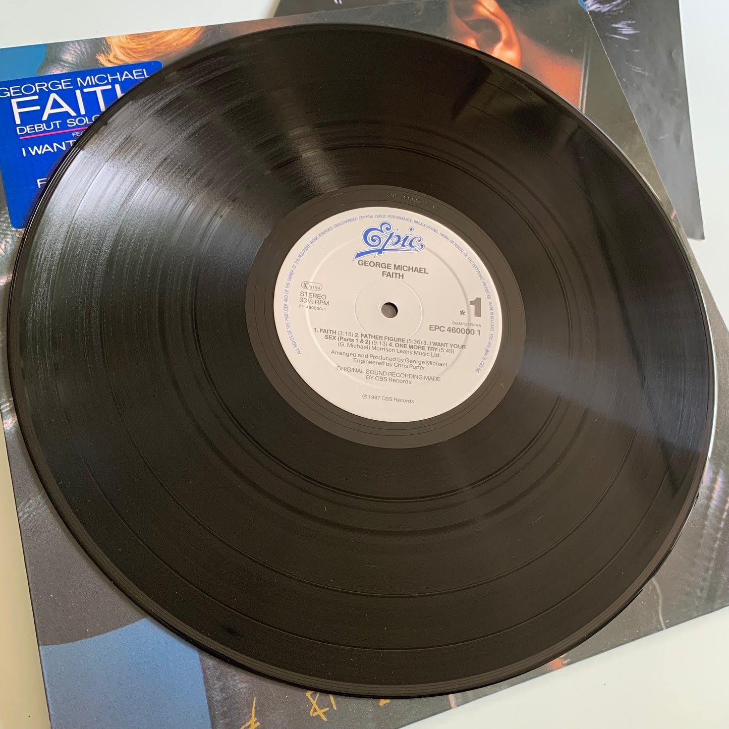 George Michael - Faith - LP 1987 Occasion