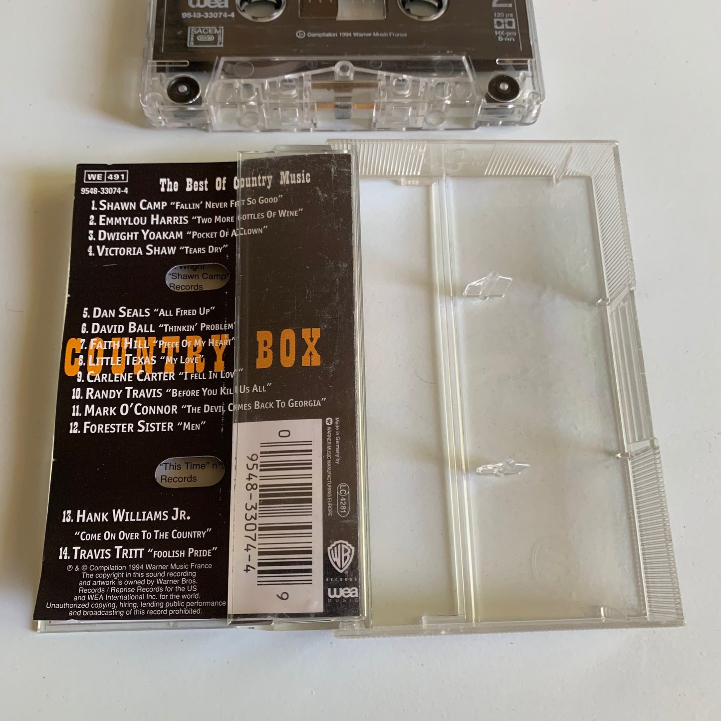 Variétés Compilation - Country Box - The Best of Music - 1994 Occasion