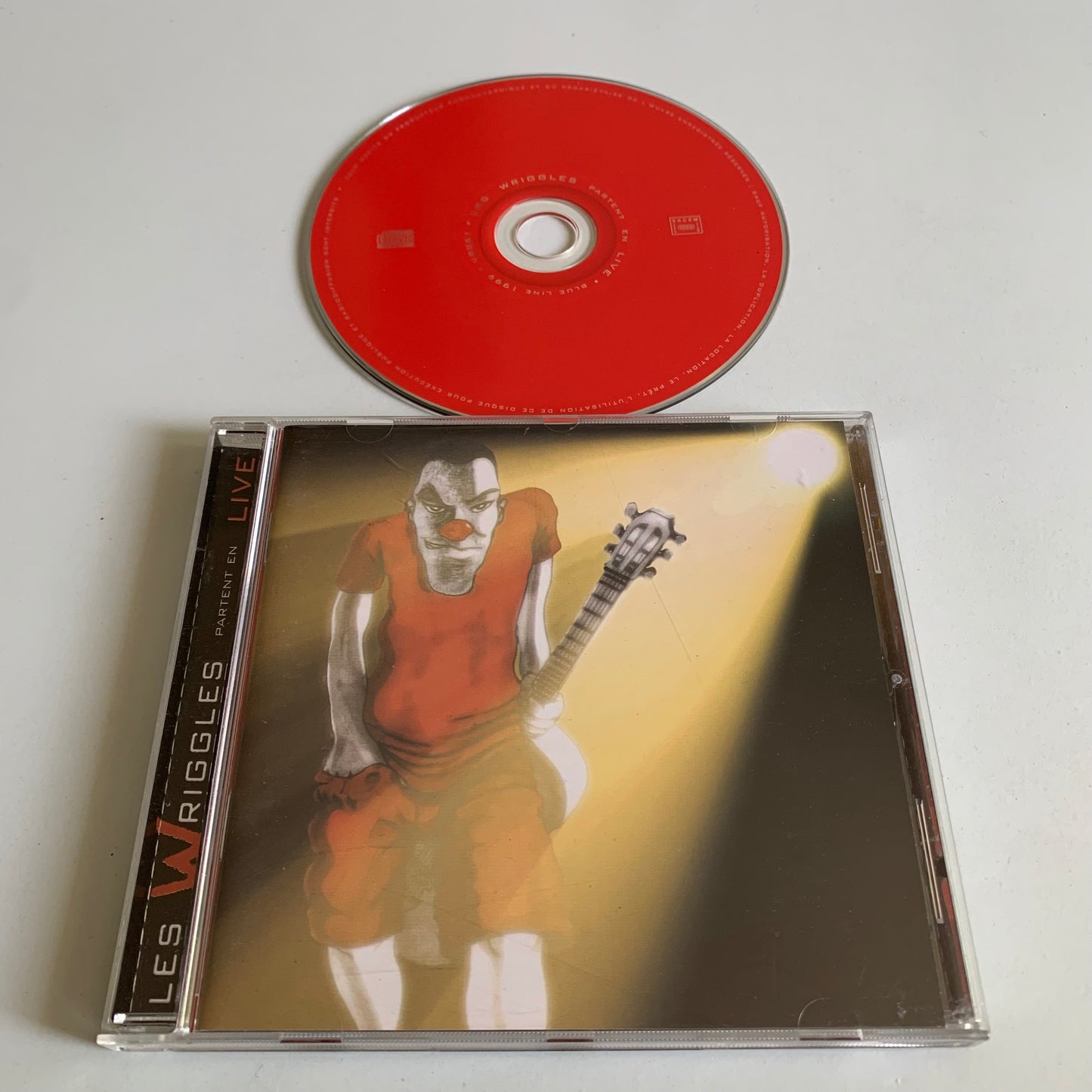 Les Wriggles - Les Wriggles Partent En Live - 1999 Occasion