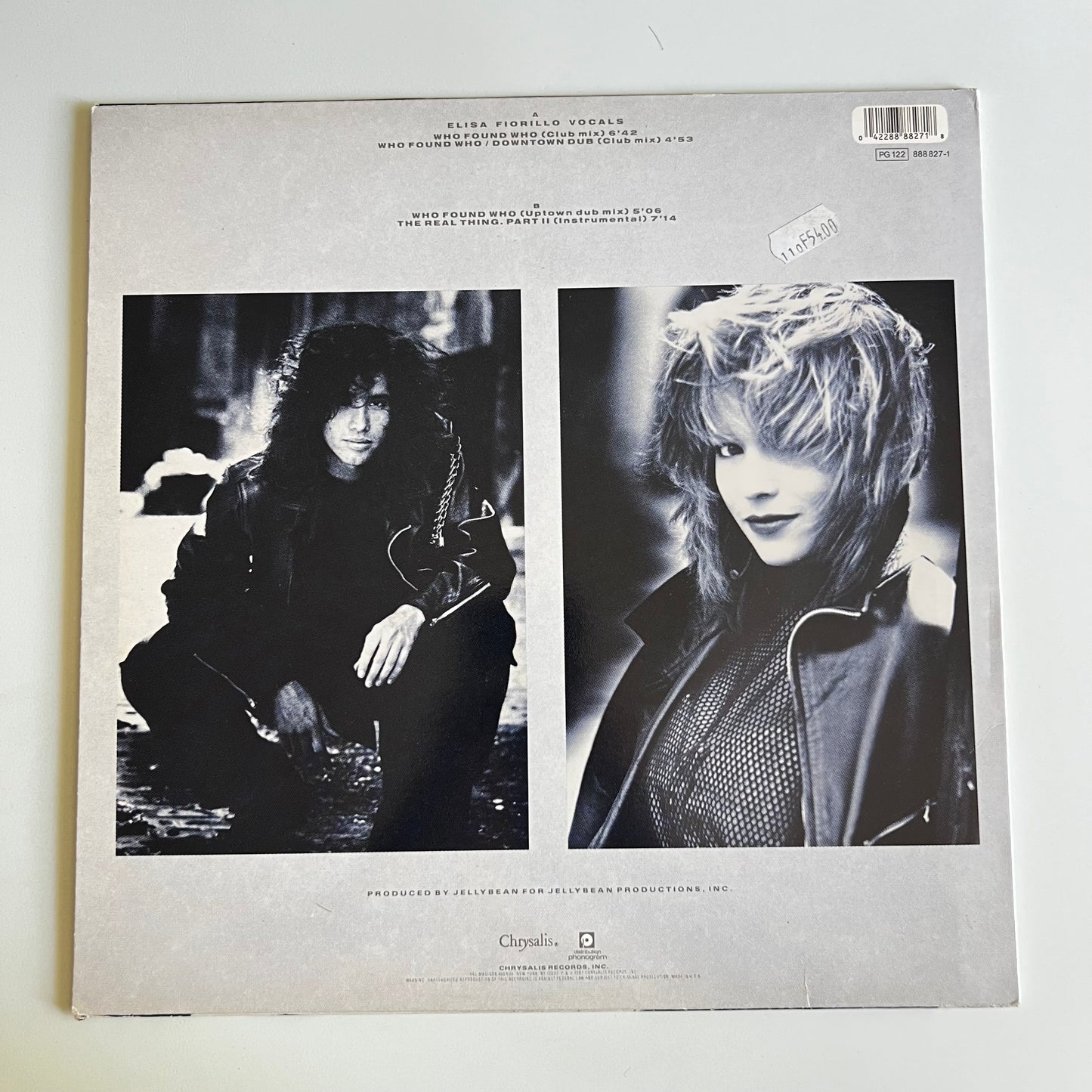 Jellybean - Who Found Who - Maxi Single 1987