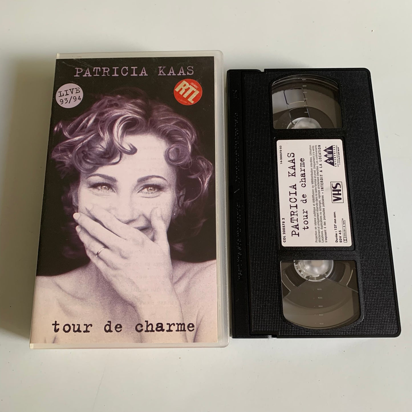 Patricia Kaas - Tour De Charme - 1994 VHS Occasion