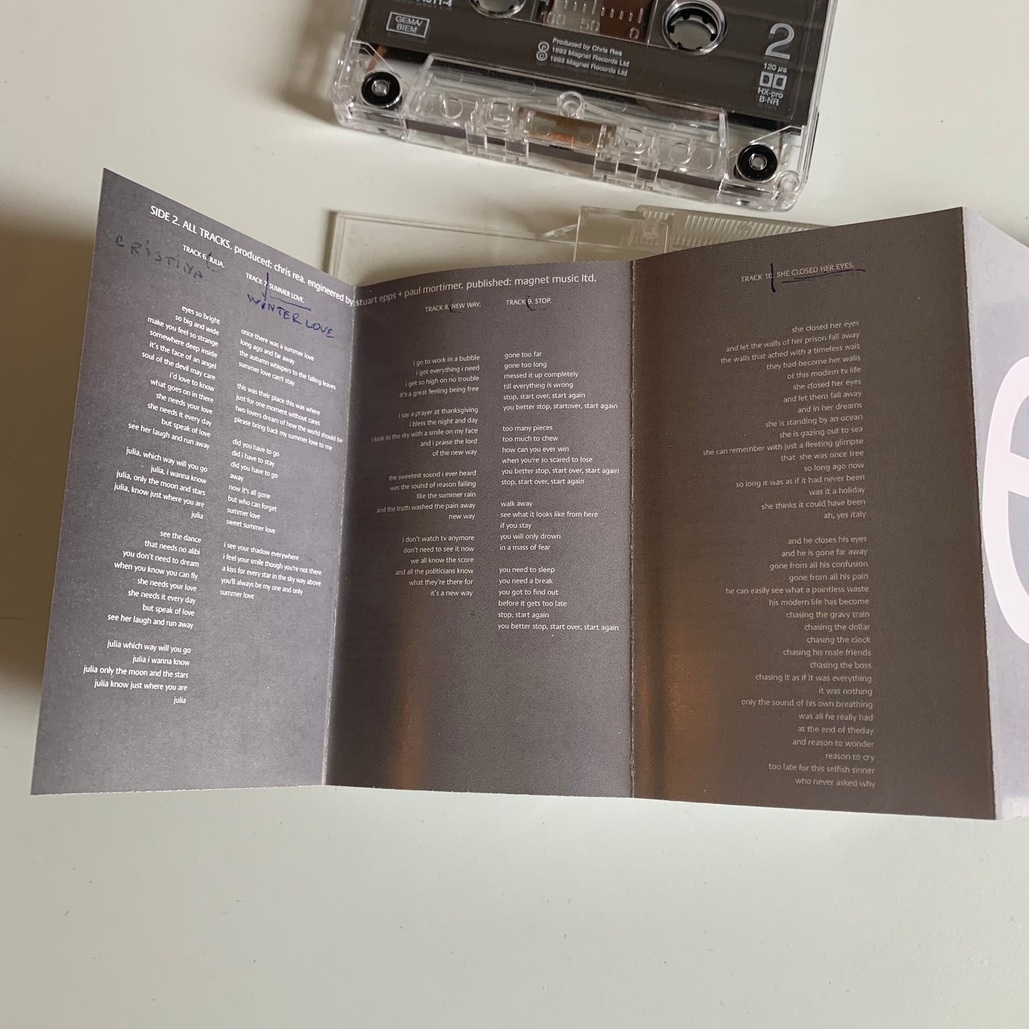 Chris Rea - Espresso Logic - 1993 Occasion