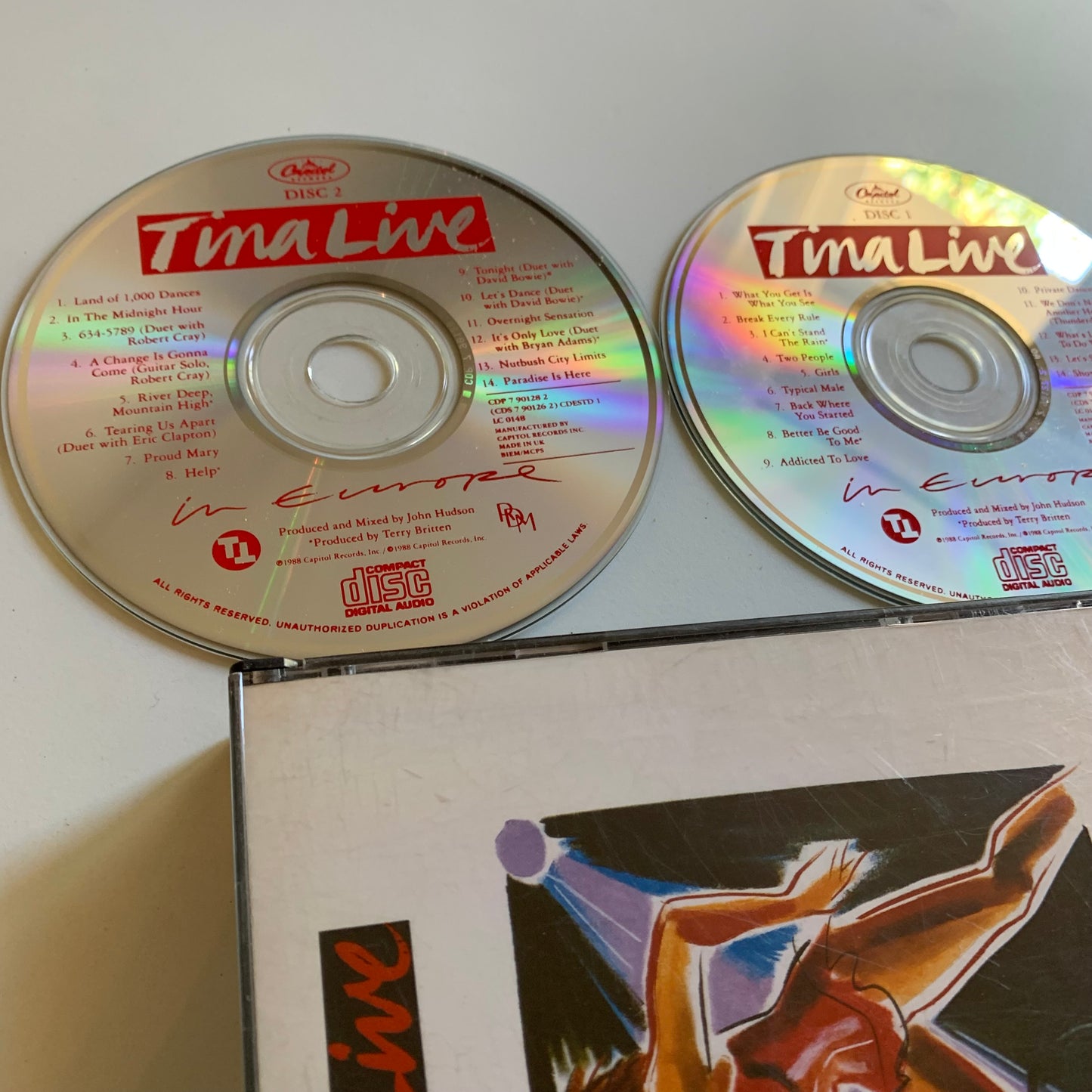 CD - Tina Turner - Tina Live In Europe - 1988 Occasion